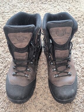 White's Boots Brown & Black Leather Hiking Boots